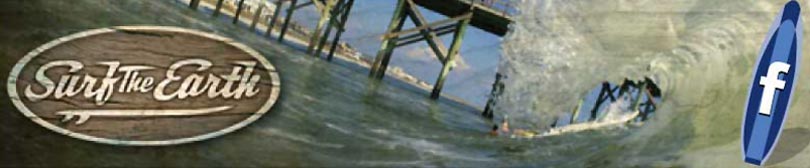 The Surf The Earth site header