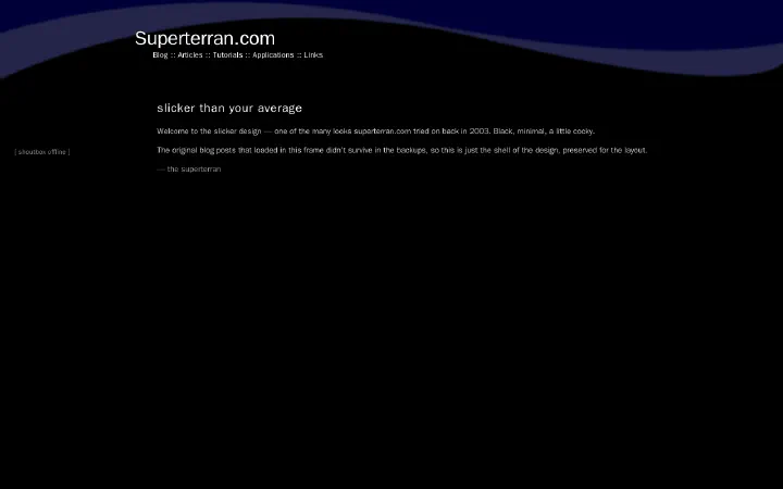 Slicker screenshot