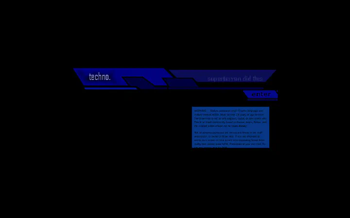 Techno screenshot